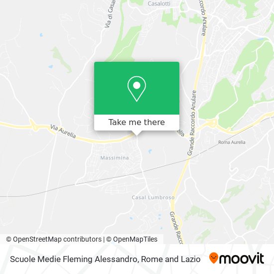 Scuole Medie Fleming Alessandro map