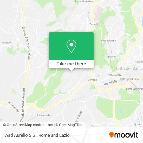 ASD Aurelio S.G. map
