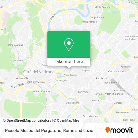 Small Purgatory Museum map