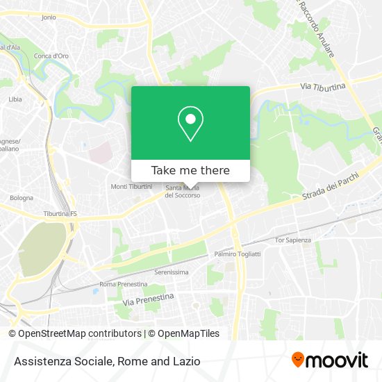 Assistenza Sociale map