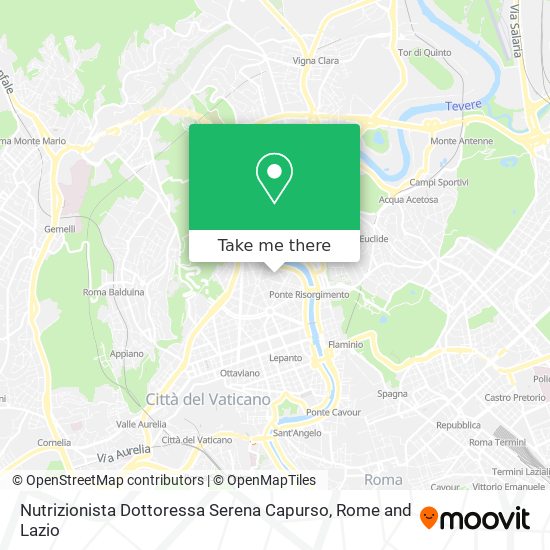 Nutrizionista Dottoressa Serena Capurso map
