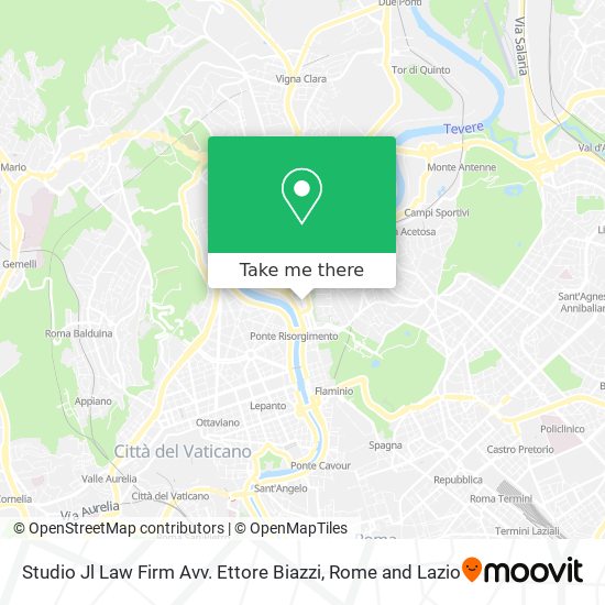 Studio Jl Law Firm Avv. Ettore Biazzi map
