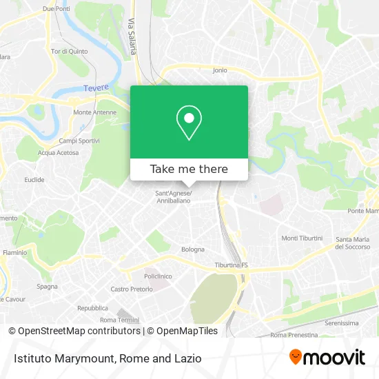 Marymount Institute map