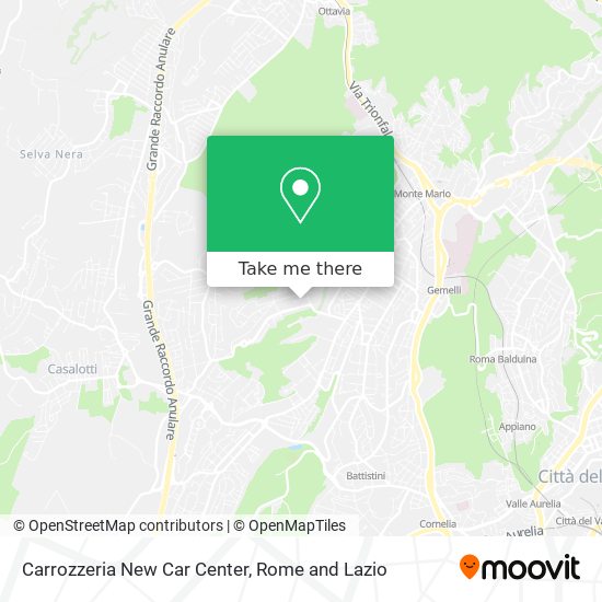 Carrozzeria New Car Center map