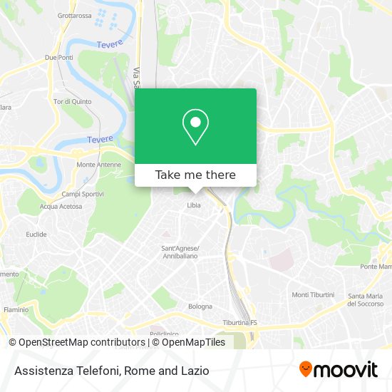 Assistenza Telefoni map