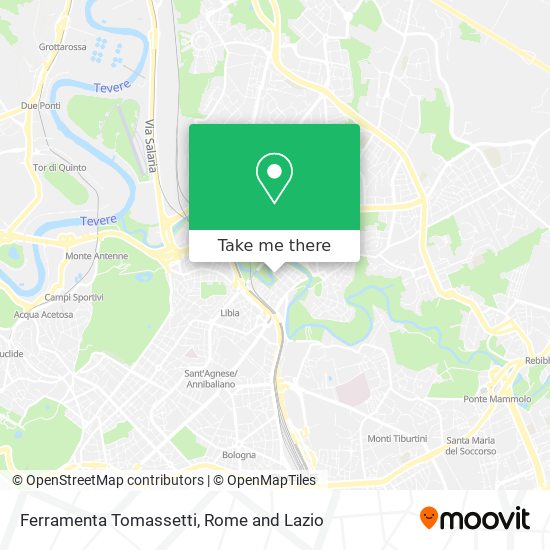 Ferramenta Tomassetti map