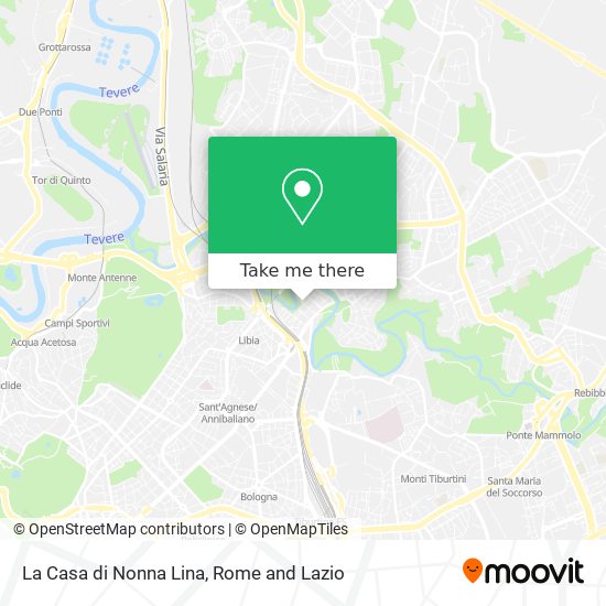 La Casa di Nonna Lina map