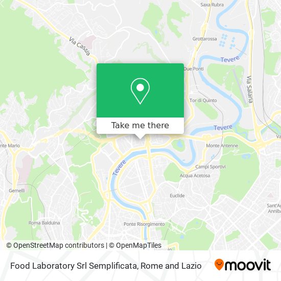 Food Laboratory Srl Semplificata map