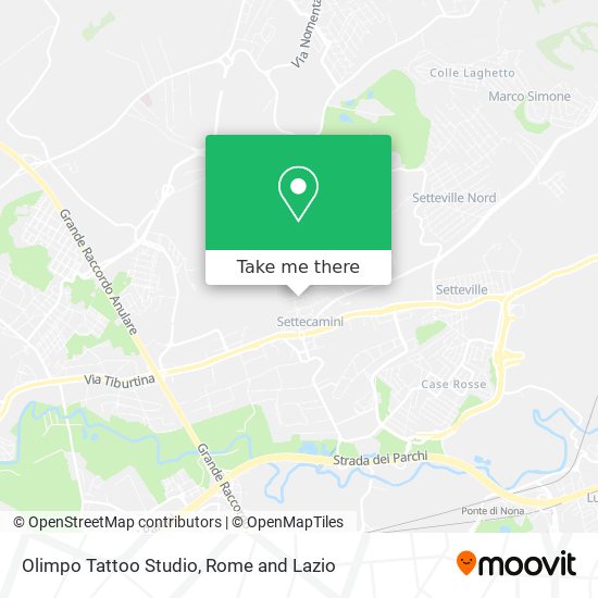 Olimpo Tattoo Studio map