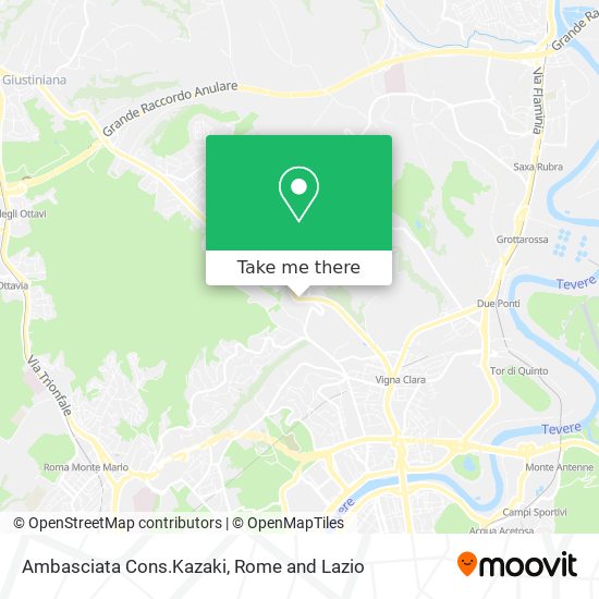 Ambasciata Cons.Kazaki map