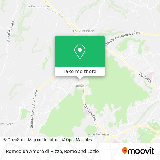 Romeo un Amore di Pizza map