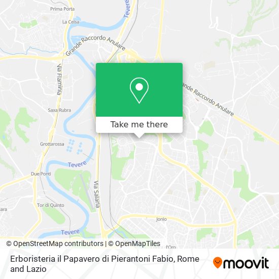 Erboristeria il Papavero di Pierantoni Fabio map