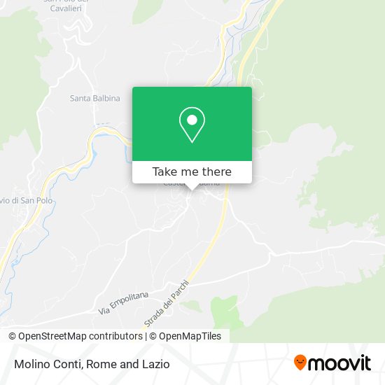 Molino Conti map