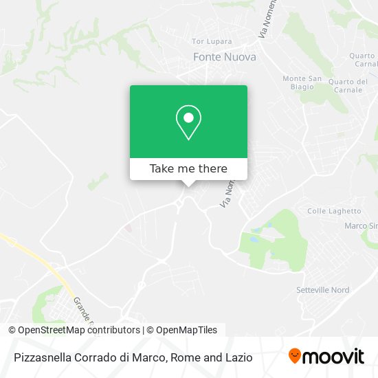 Pizzasnella Corrado di Marco map