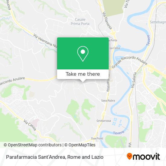 Parafarmacia Sant'Andrea map