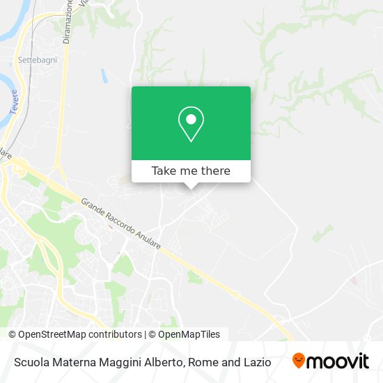 Scuola Materna Maggini Alberto map