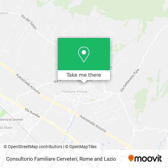 Consultorio Familiare Cerveteri map
