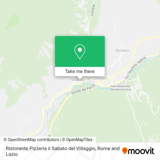 Saturday Village Pizzeria Restaurant map