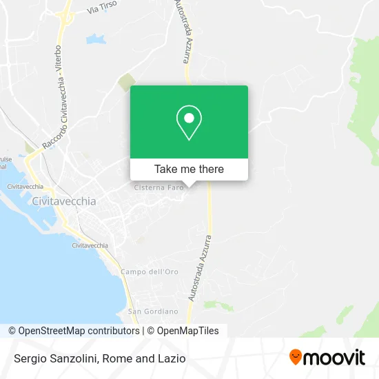 Sergio Sanzolini map