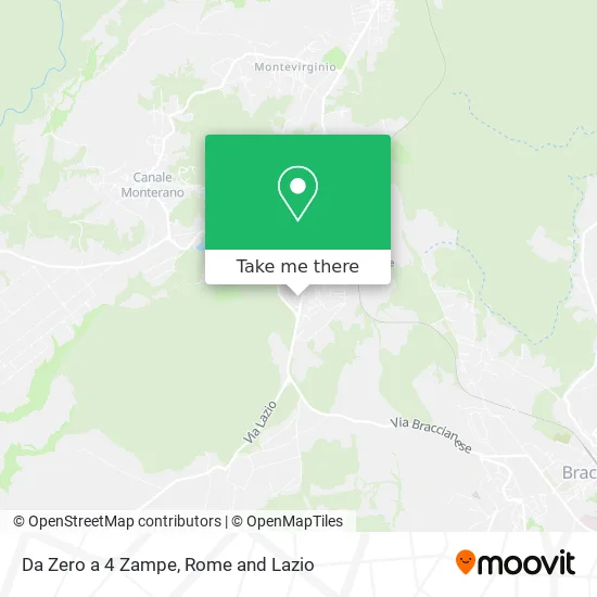 Da Zero a 4 Zampe map