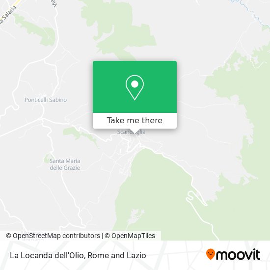 La Locanda dell'Olio map