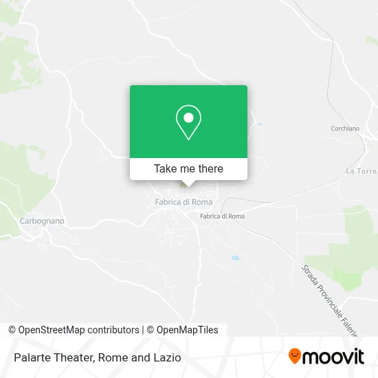 Palarte Theater map