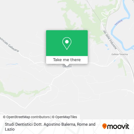 Studi Dentistici Dott. Agostino Balerna map