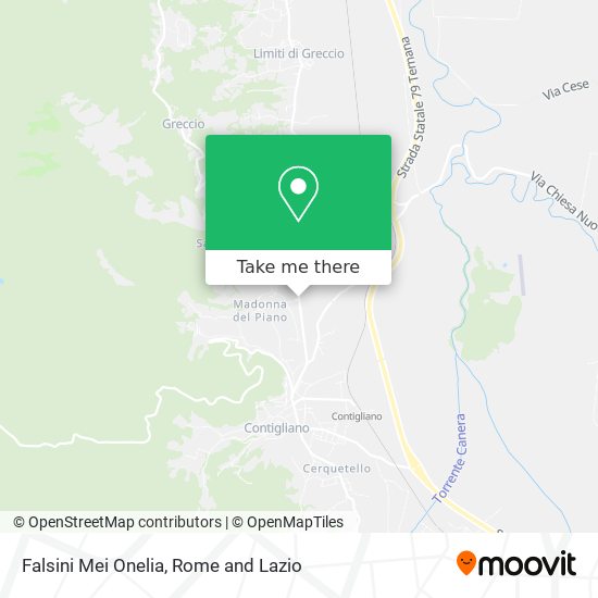 Falsini Mei Onelia map