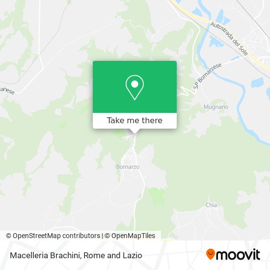 Macelleria Brachini map