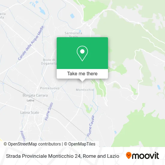 Strada Provinciale Monticchio  24 map