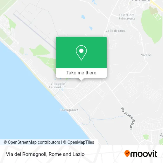 Romagnoli Street map