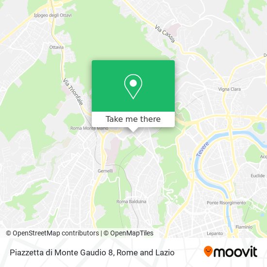 Piazzetta di Monte Gaudio 8 map