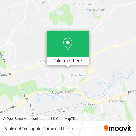 Viale del Tecnopolo map