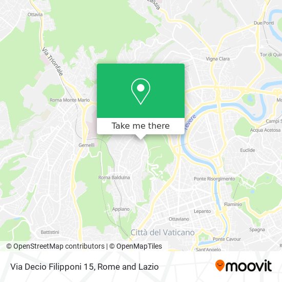 Via Decio Filipponi 15 map