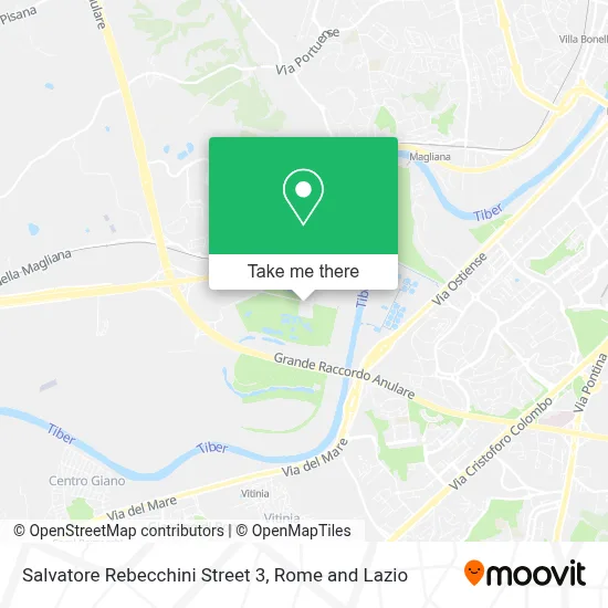 Salvatore Rebecchini Street 3 map