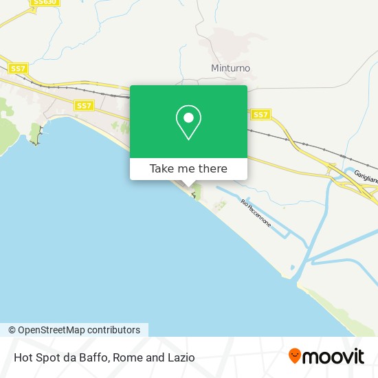 Hot Spot da Baffo map