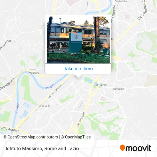 Massimo Institute map