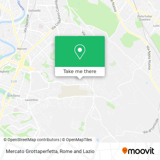 Mercato Grottaperfetta map