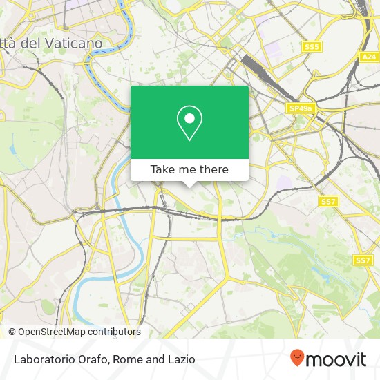 Laboratorio Orafo map