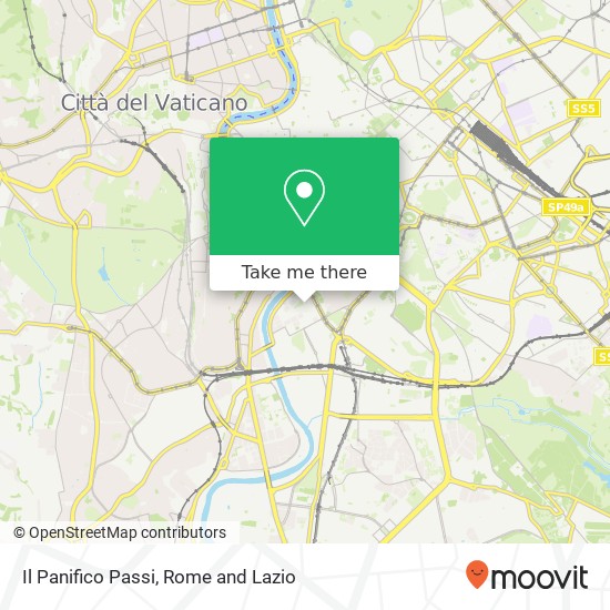 Il Panifico Passi map