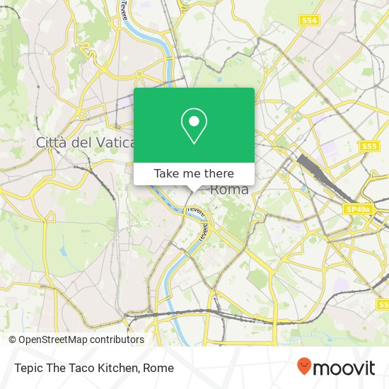 Tepic The Taco Kitchen map