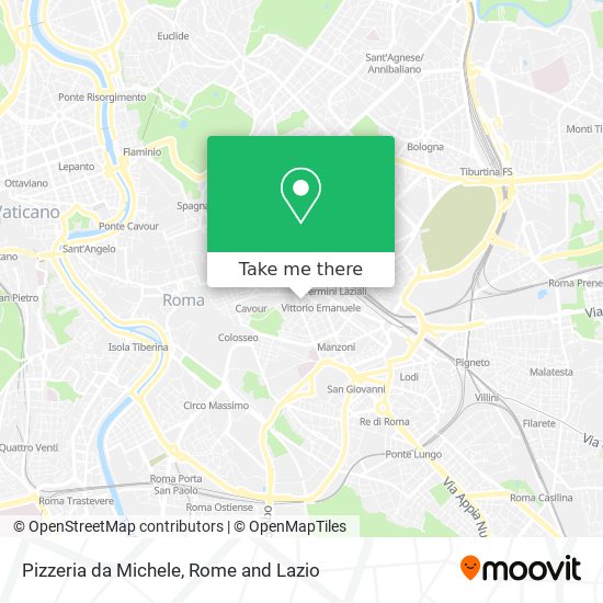 Pizzeria da Michele map