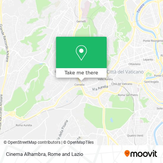 Cinema Alhambra map