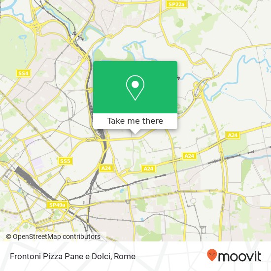 Frontoni Pizza  Pane e Dolci map