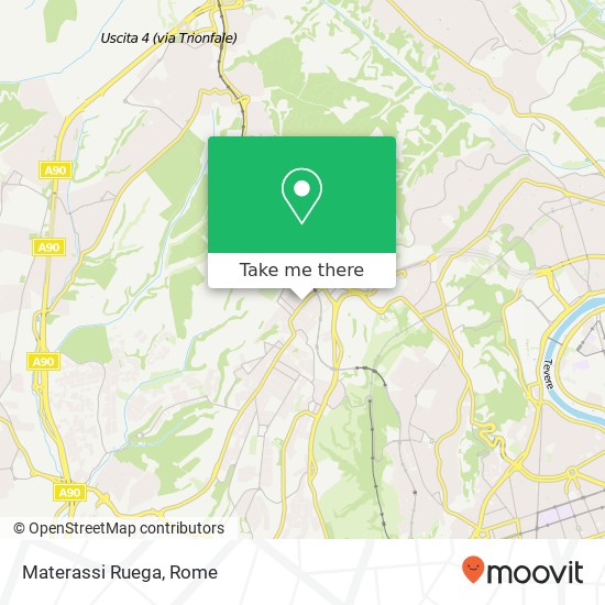 Materassi Ruega map