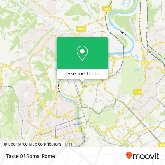 Taste Of Roma map