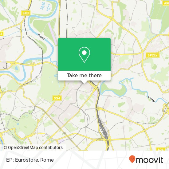 EP: Eurostore map