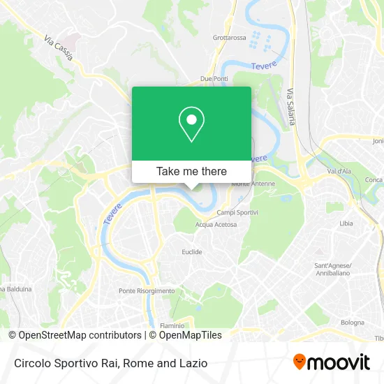 Circolo Sportivo Rai map