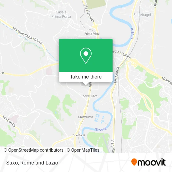 Saxò map