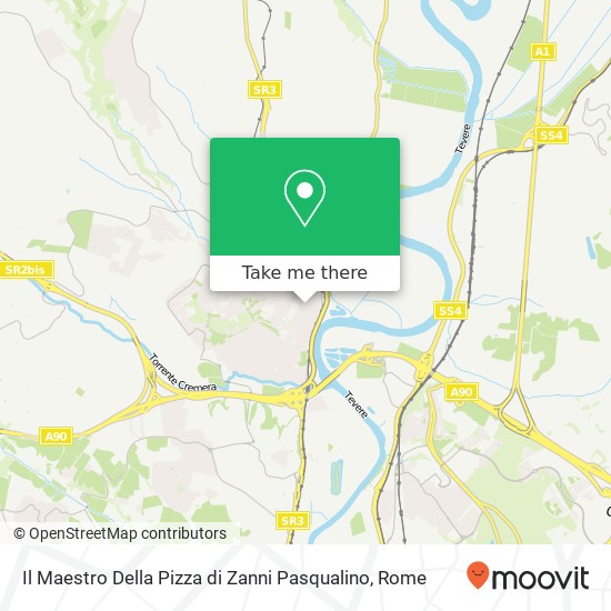 Il Maestro Della Pizza di Zanni Pasqualino map